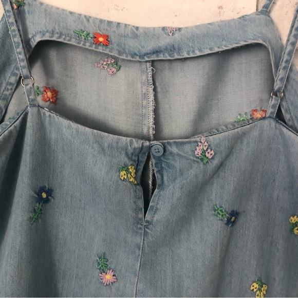 Like New Stella McCartney light blue chambray playsuit size 12yrs - Picture 9 of 10